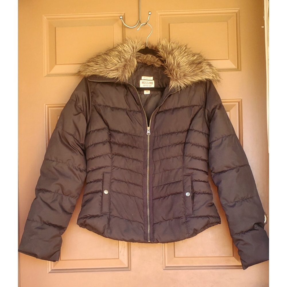 Mossimo Black Puffer Coat M/M